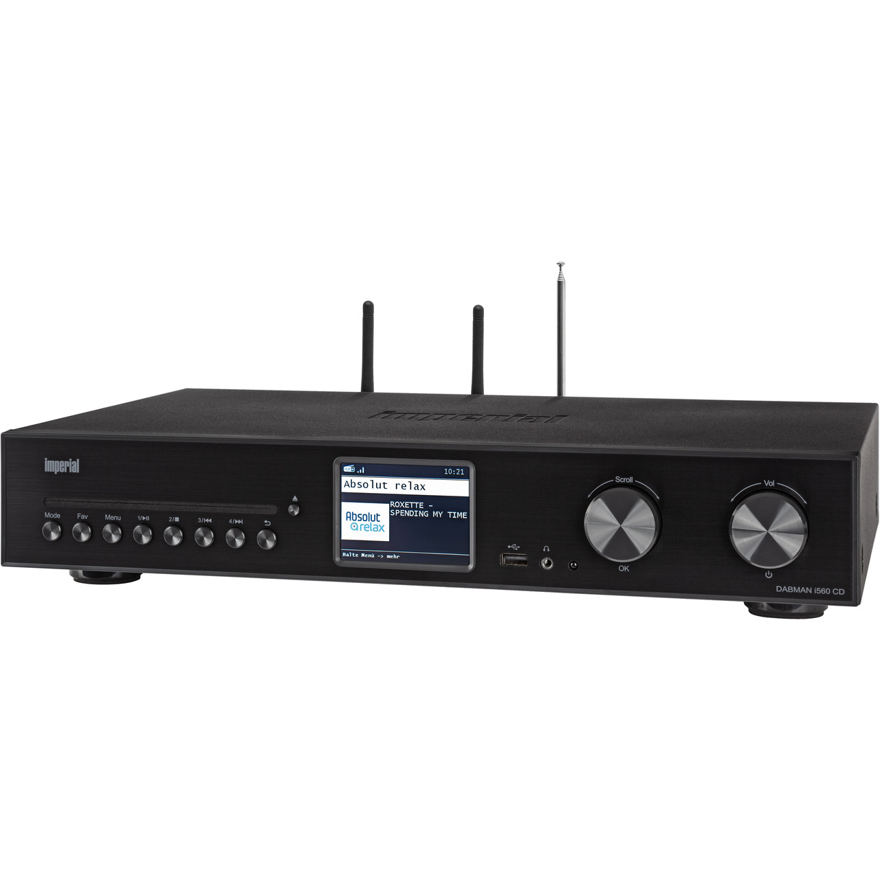  Imperial Radio-Hi-Fi-Tuner DABMAN i560 CD- DAB+-UKW-Internetradio- Verstrker- Bluetooth- CD-Player