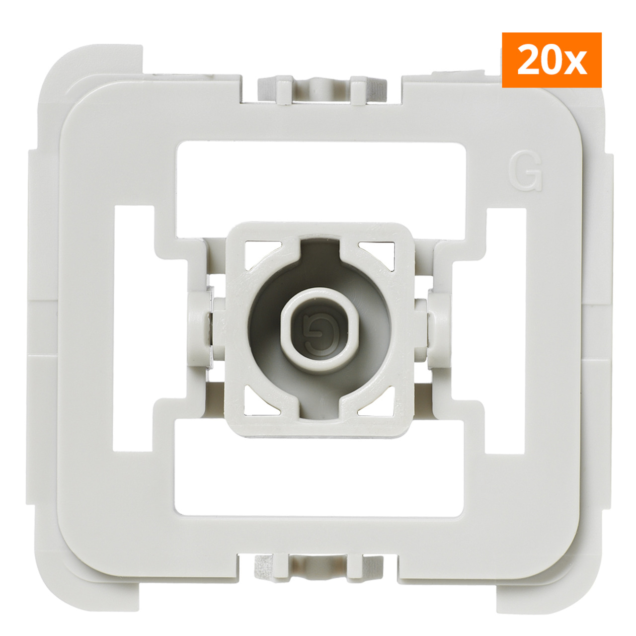 20er-Set Installationsadapter fr Schalter Gira 55- fr Smart Home - Hausautomation