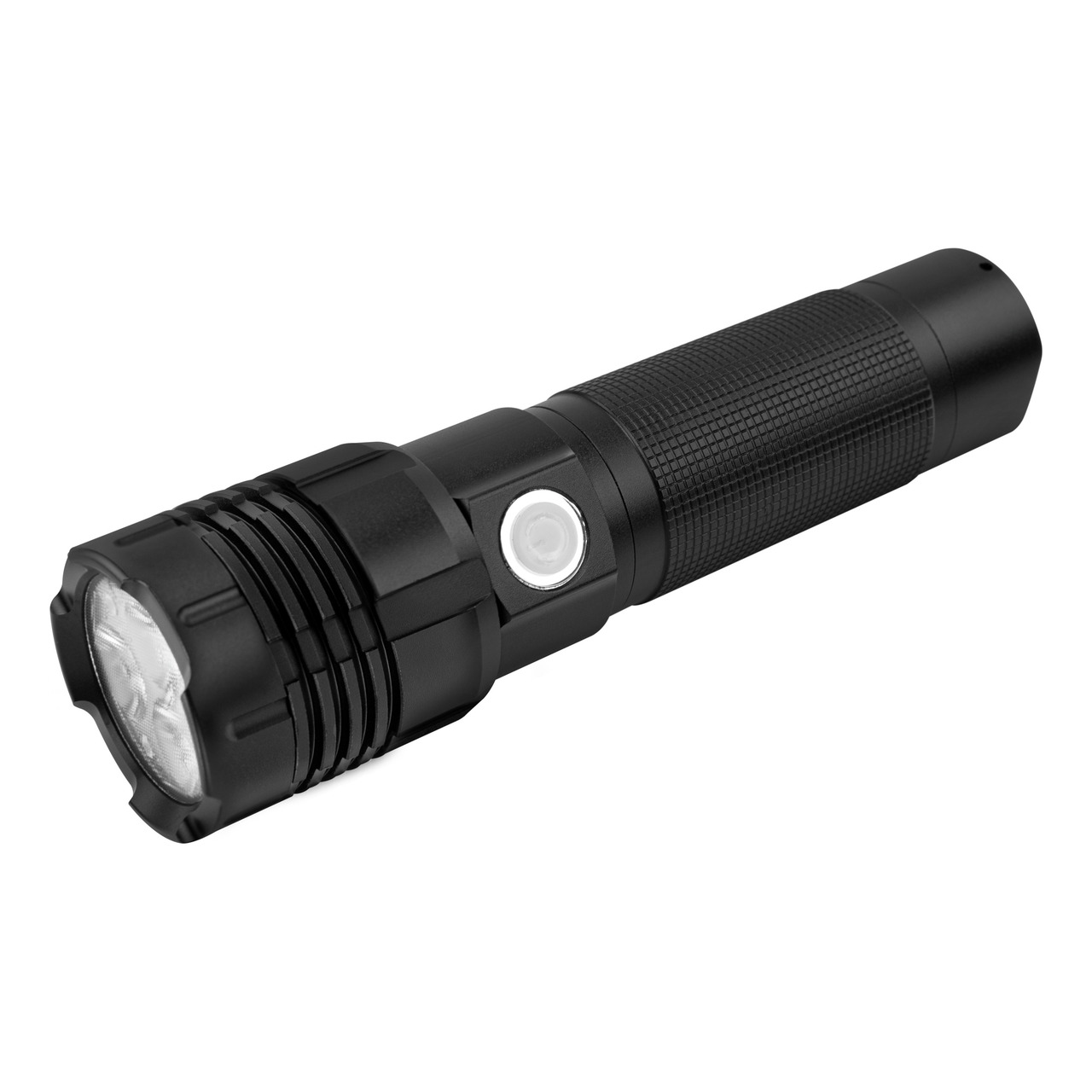 Ansmann LED-Metalltaschenlampe PRO 3000R- 3200 lm- 213 m Leuchtweite- IP67