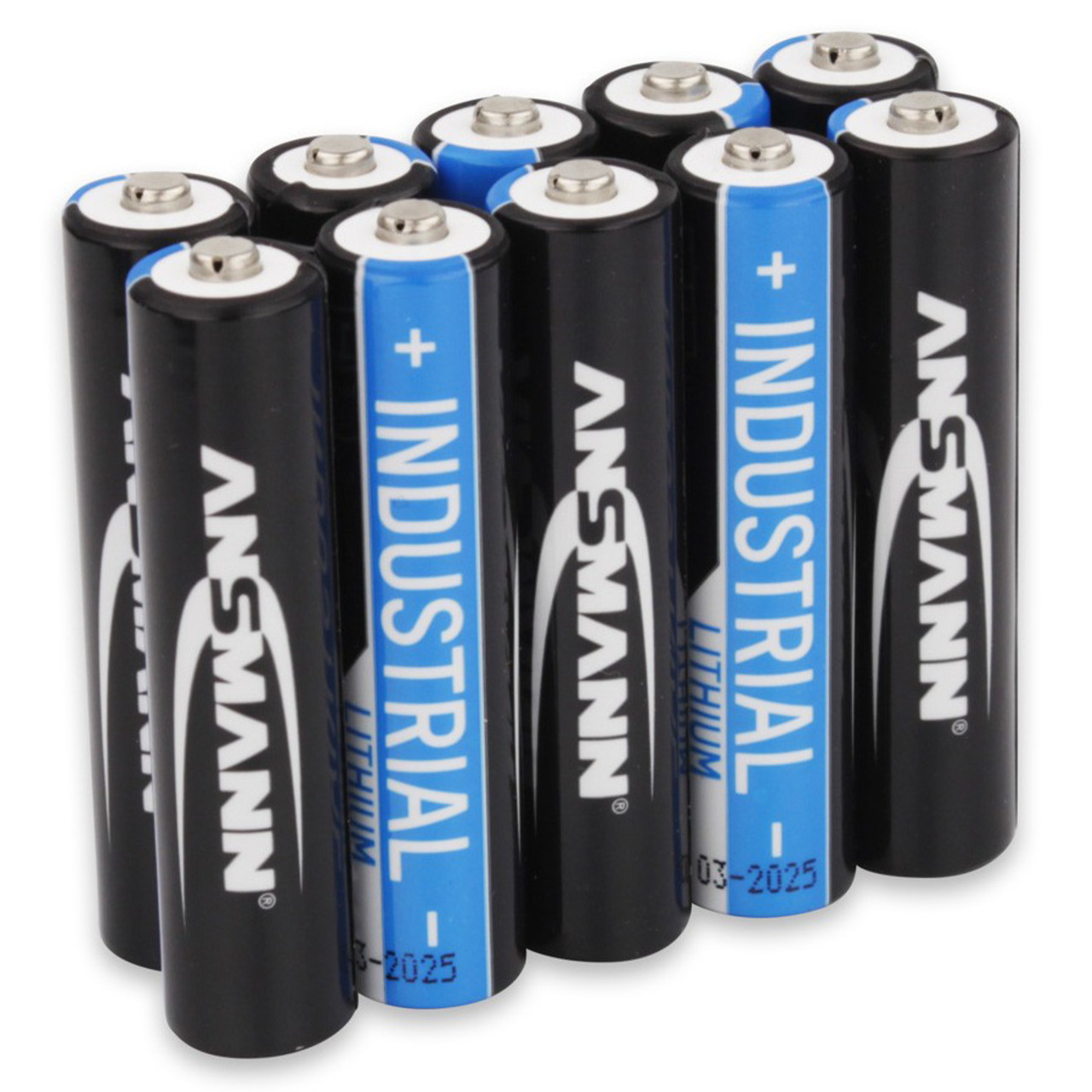 Ansmann Lithium-Batterie Micro AAA- 10er-Pack