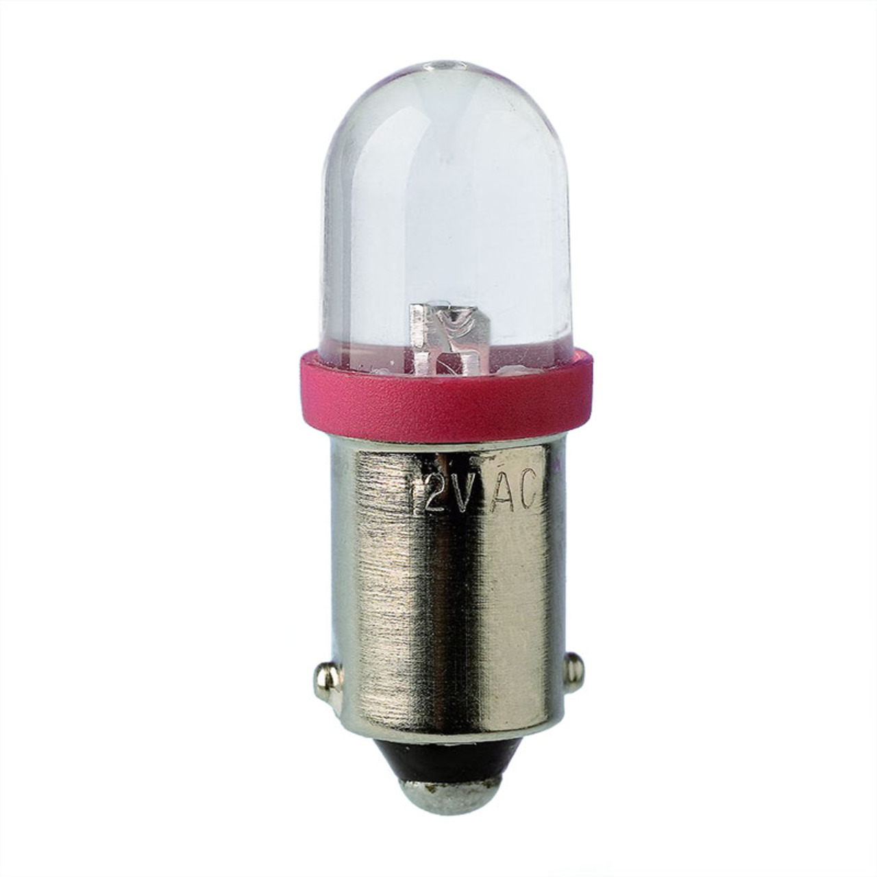 Barthelme LED-Lampe BA9s mit Brckengleichrichter- superhell- 10 x 28 mm- 24 V- gelb