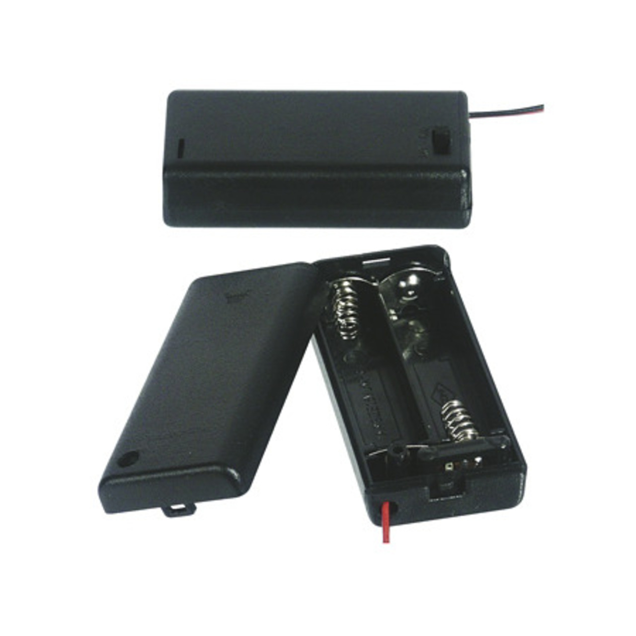 Batteriehalter fr 2 x Mignon Batterie mit Anschlusskabel