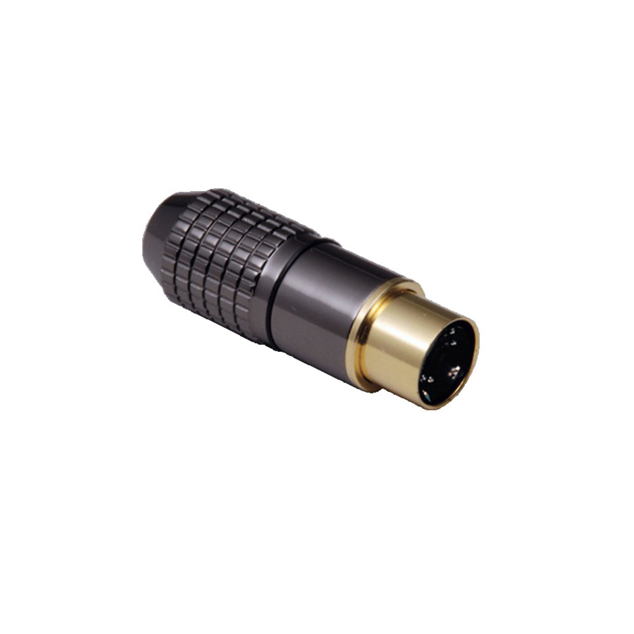 BKL Electronic Mini-DIN-Stecker 6-pol- hochwertige Metallausf- Anschlsse und Kontakte vergoldet unter Komponenten