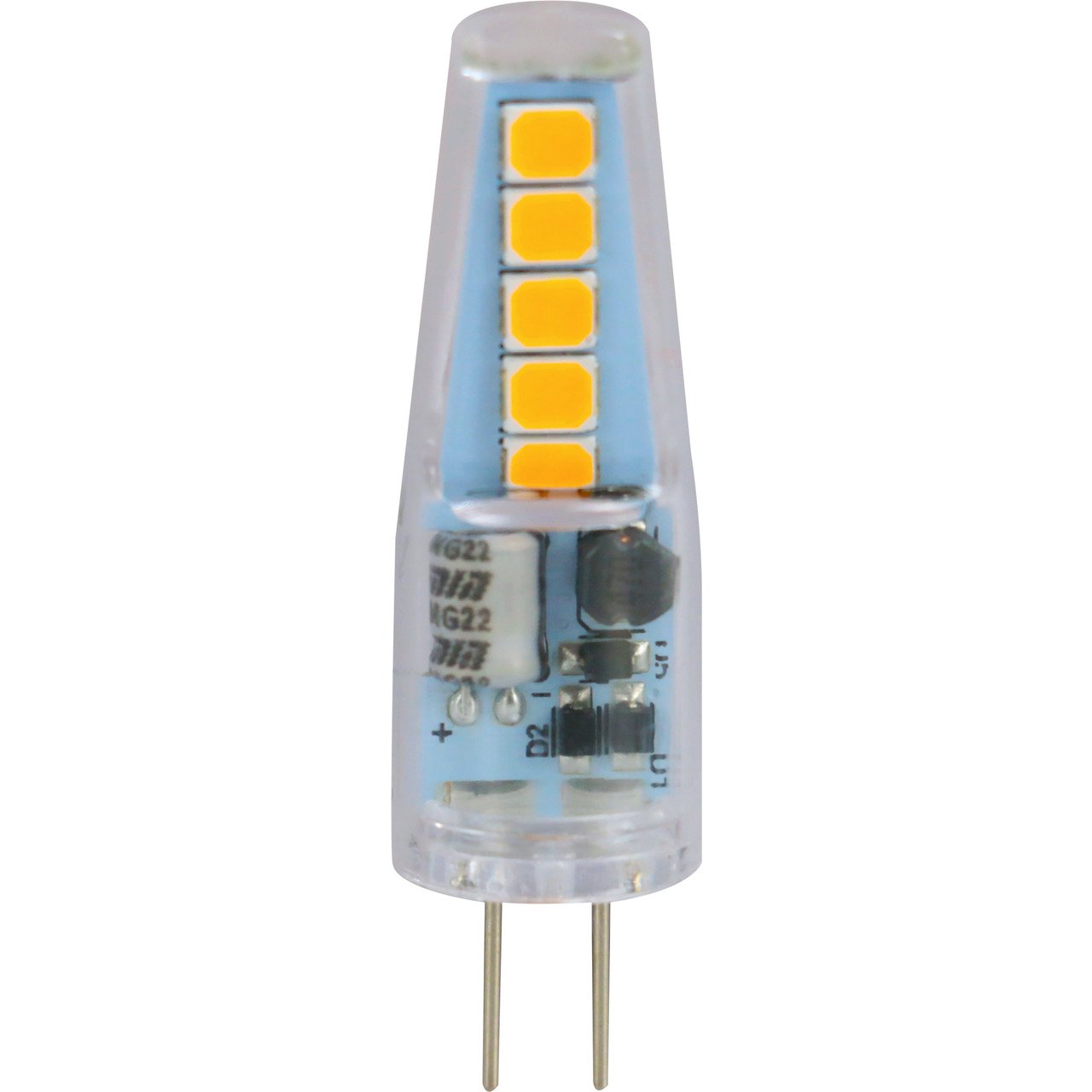 Blulaxa 1-W-G4-LED-Lampe- T11- Stiftsockellampe- 100 lm- 3000 K- warmweiss- 300- 12 V AC-DC unter Beleuchtung