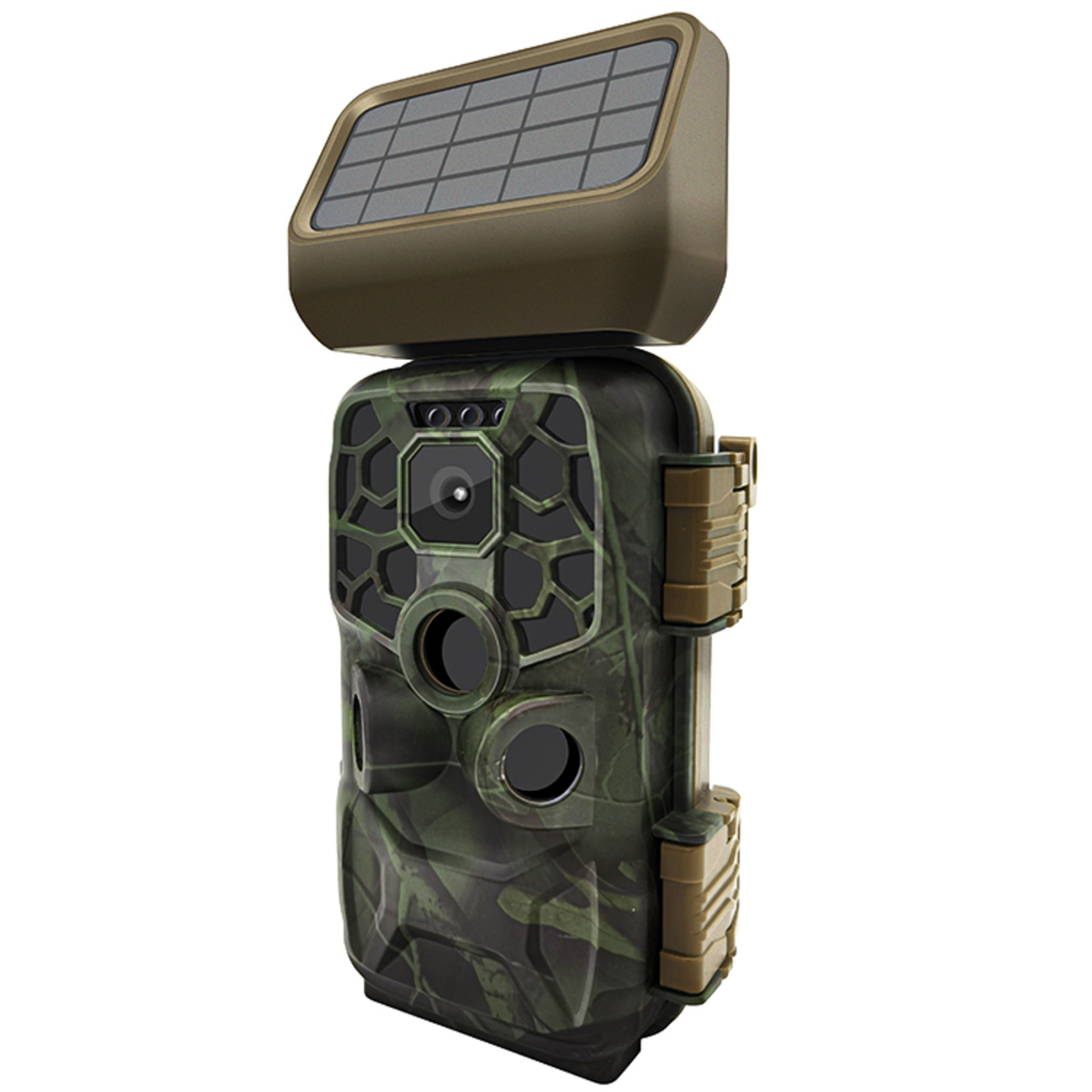 Braun Fotofalle - Wildkamera Scouting Cam BLACK400 WiFi SOLAR- 24 MP- IP56- Auslsezeit 0-4s  unter Sicherheitstechnik