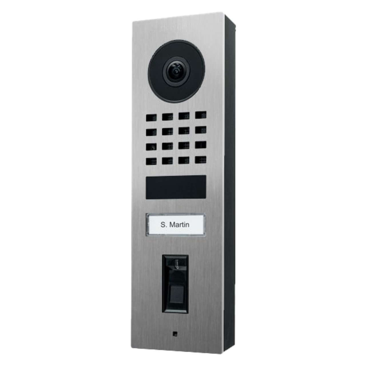 DoorBird WLAN-IP-Video-Fingerprint-Trstation D1101FV Edelstahl V4A- Aufputz