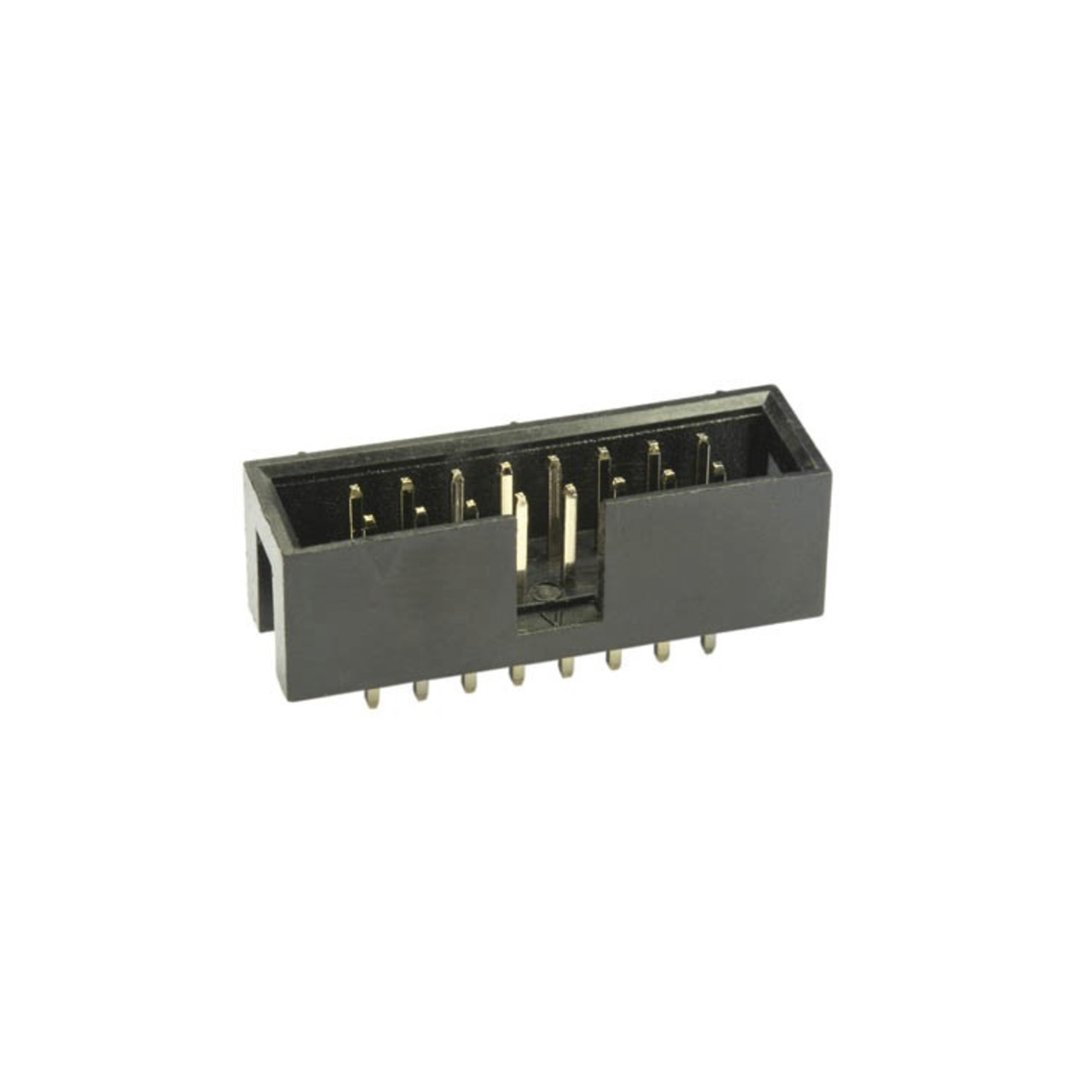 econ connect Wannensteckerleiste WS10G- 10-polig- gerade- RM 2-54 mm- ohne Verriegelung unter Komponenten