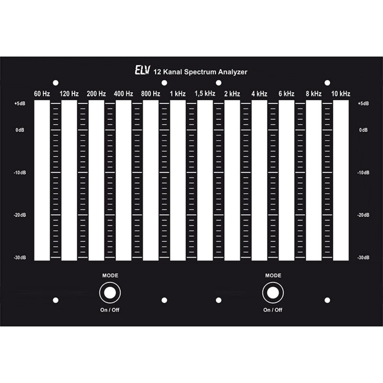 ELV Frontplatte fr 12-Kanal-Version ASA6