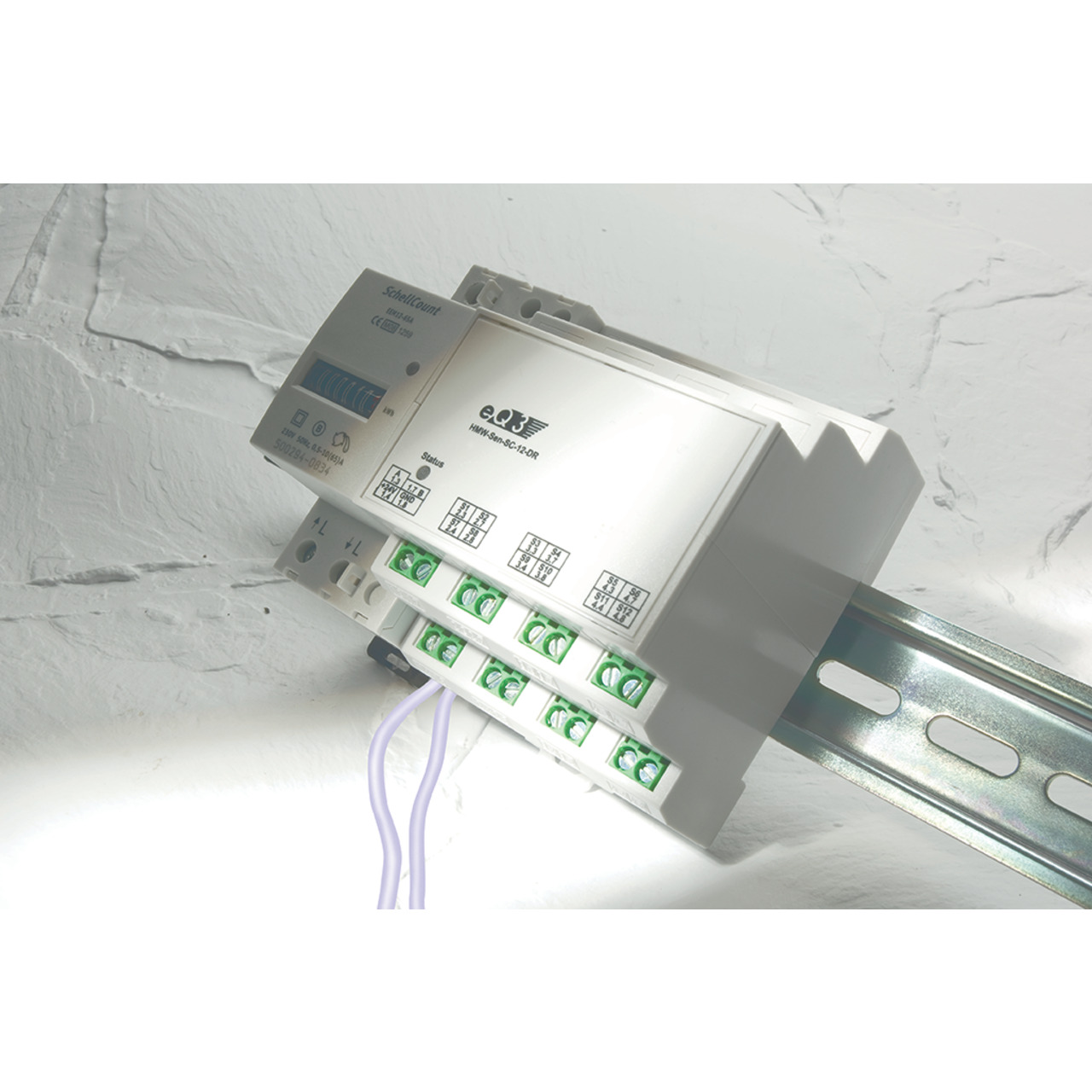 ELV Homematic Bausatz 12fach-Kontaktsensor fr Schaltzustandserkennung HMW-Sen-SC-12-DR