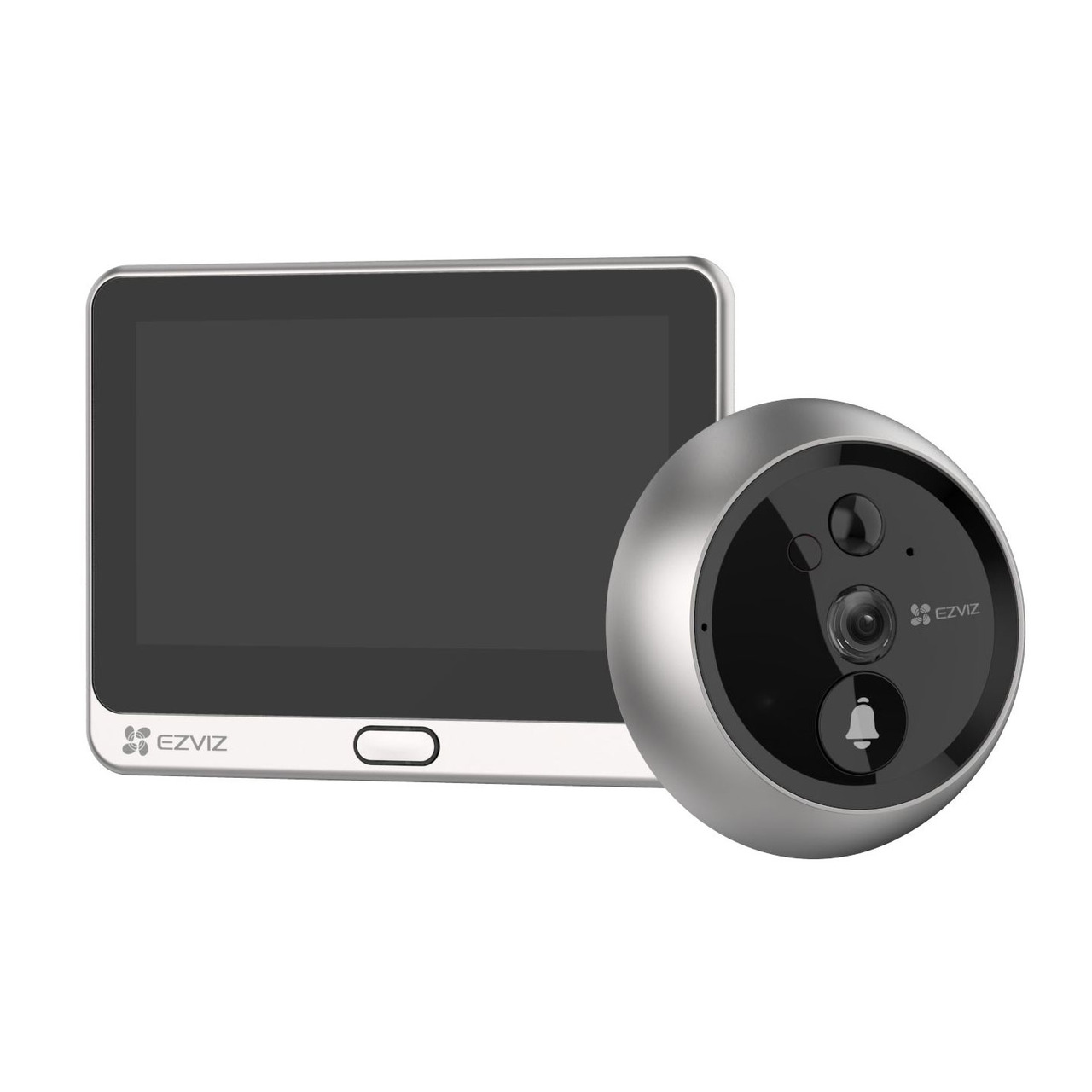 EZVIZ Digitale WLAN-Akku-Trspionkamera DP2C- Trklingel- Full-HD- App