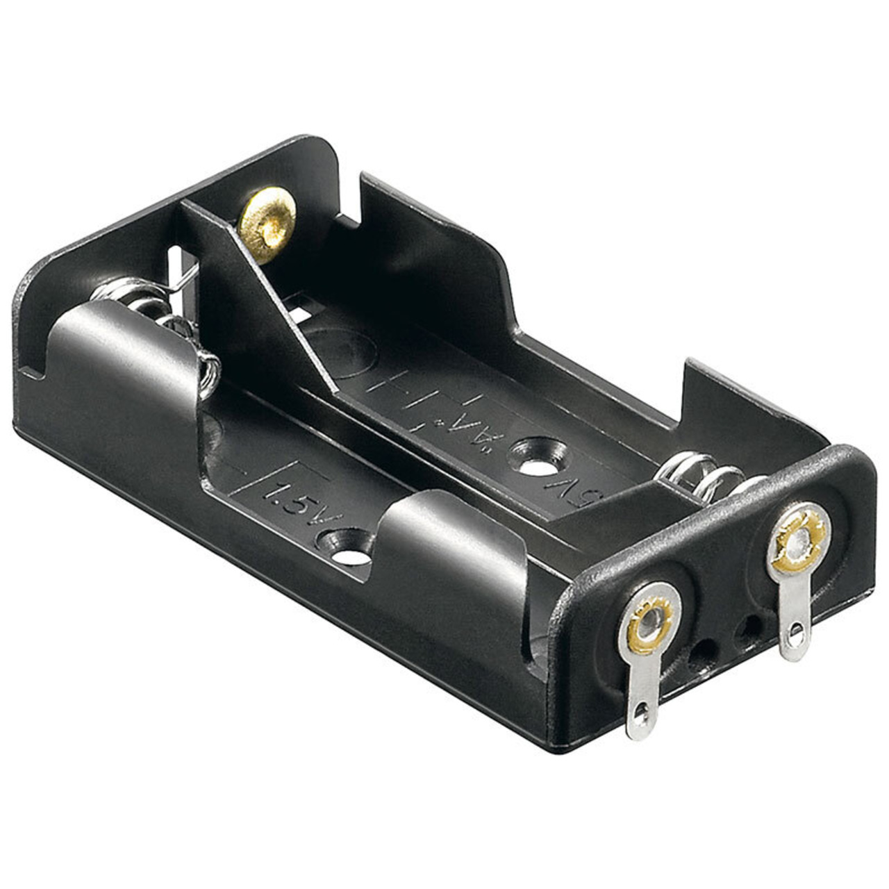 goobay Batteriehalter- 2x Mignon- Ltanschluss