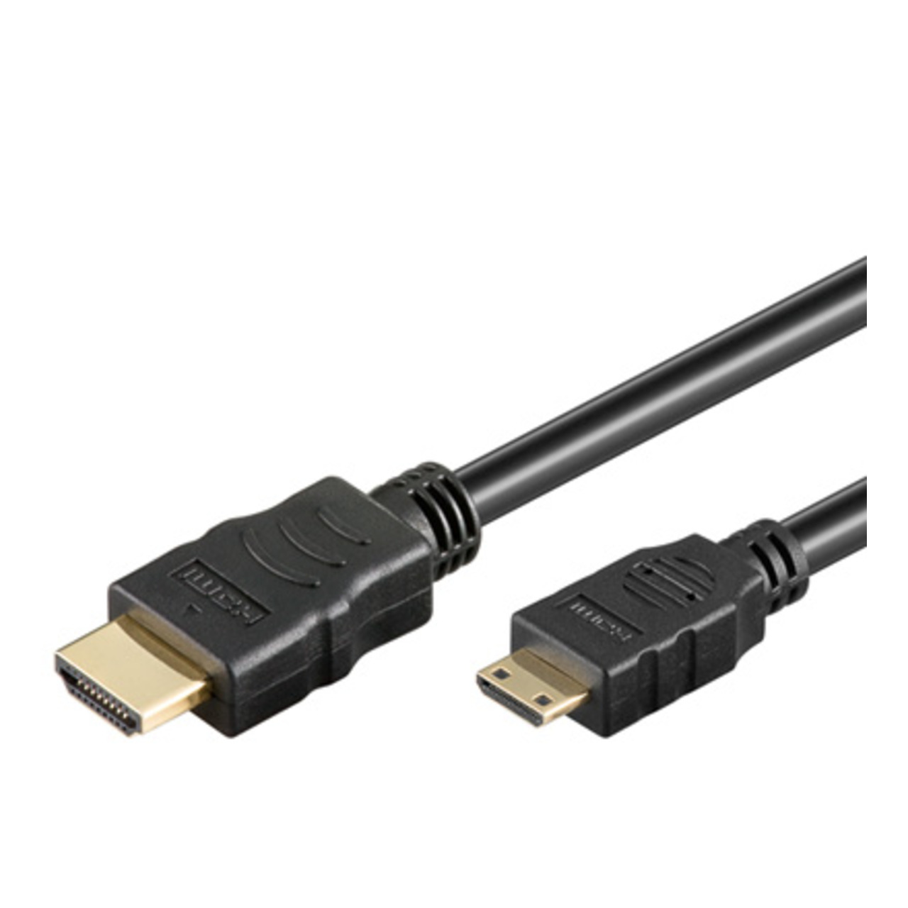 goobay HDMI-Kabel (High Speed mit Ethernet)- HDMI-Stecker (Typ A) auf Mini-HDMI-Stecker (Typ C)- 2 m unter Multimedia