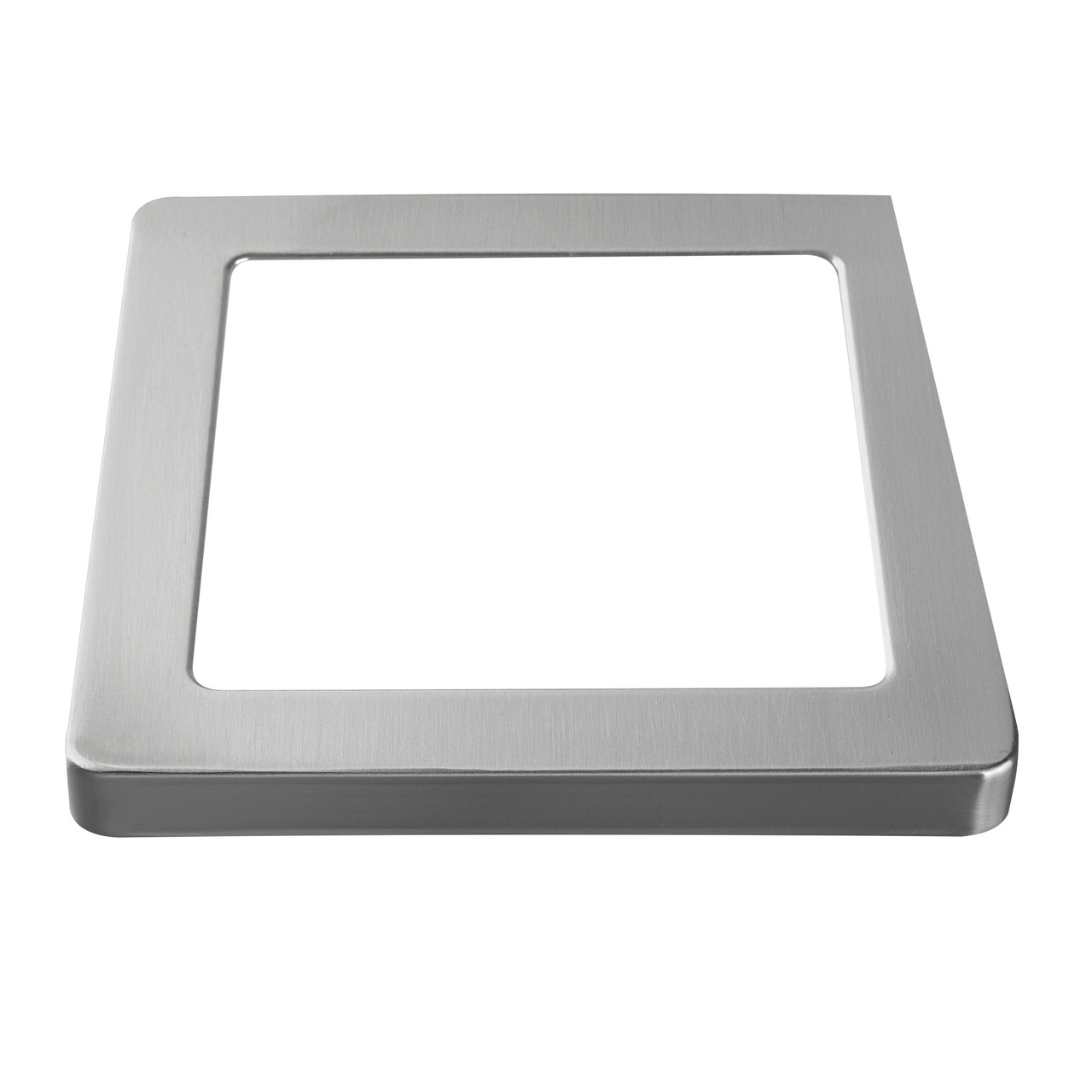 HEITRONIC Metallring fr LED-Panel SELESTO- eckig- nickel-gebrstet