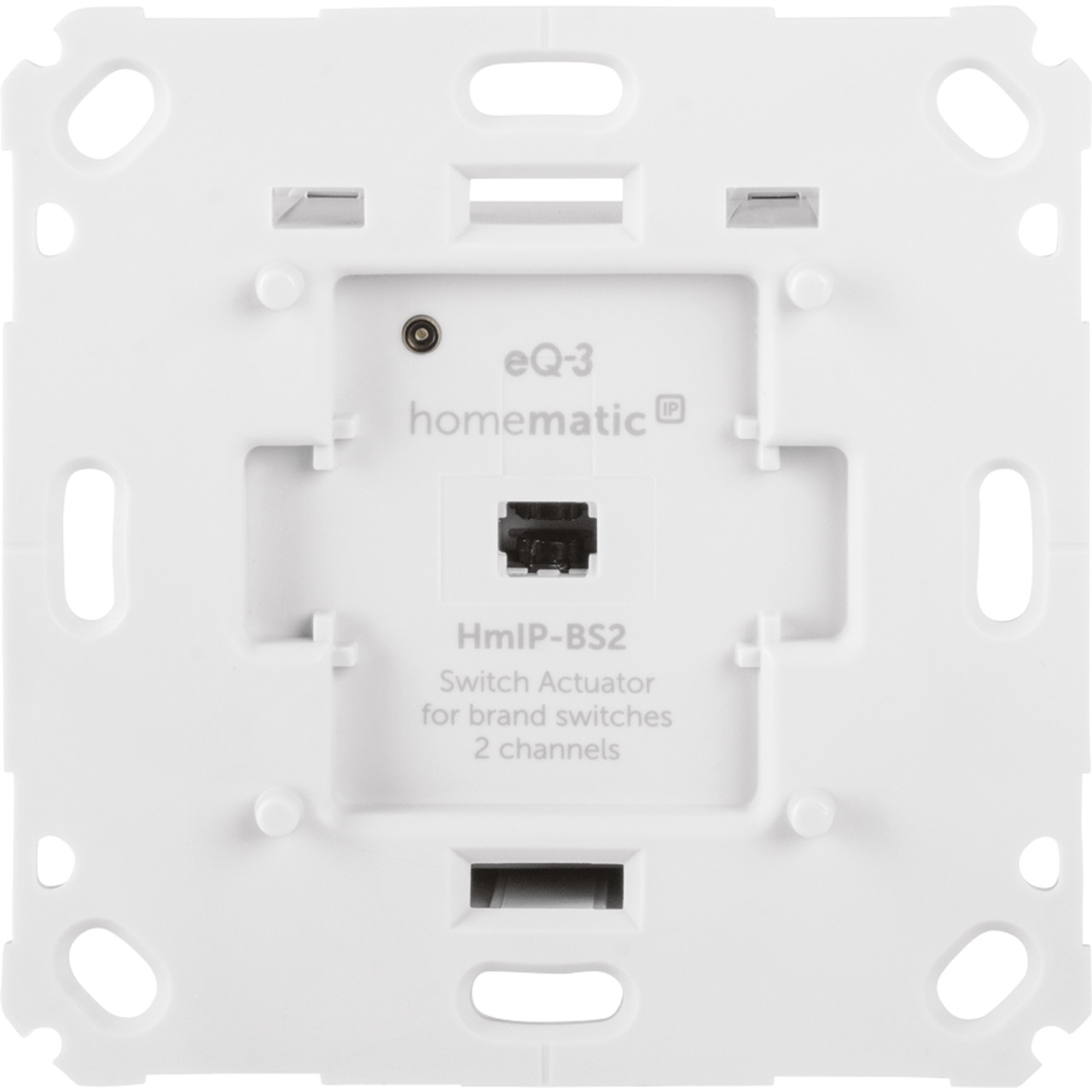 Homematic IP Smart Home Schaltaktor fr  Markenschalter- 2-fach- HmIP-BS2 unter Hausautomation