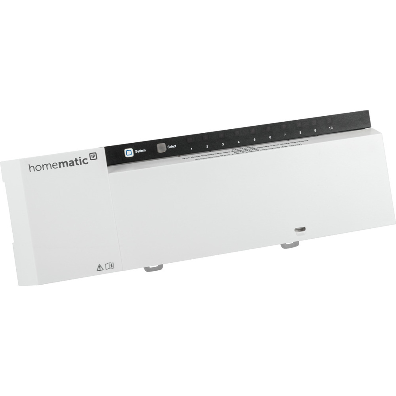 Homematic IP Wired Smart Home Fussbodenheizungscontroller HmIPW-FAL230-C10  10-fach- 230 V