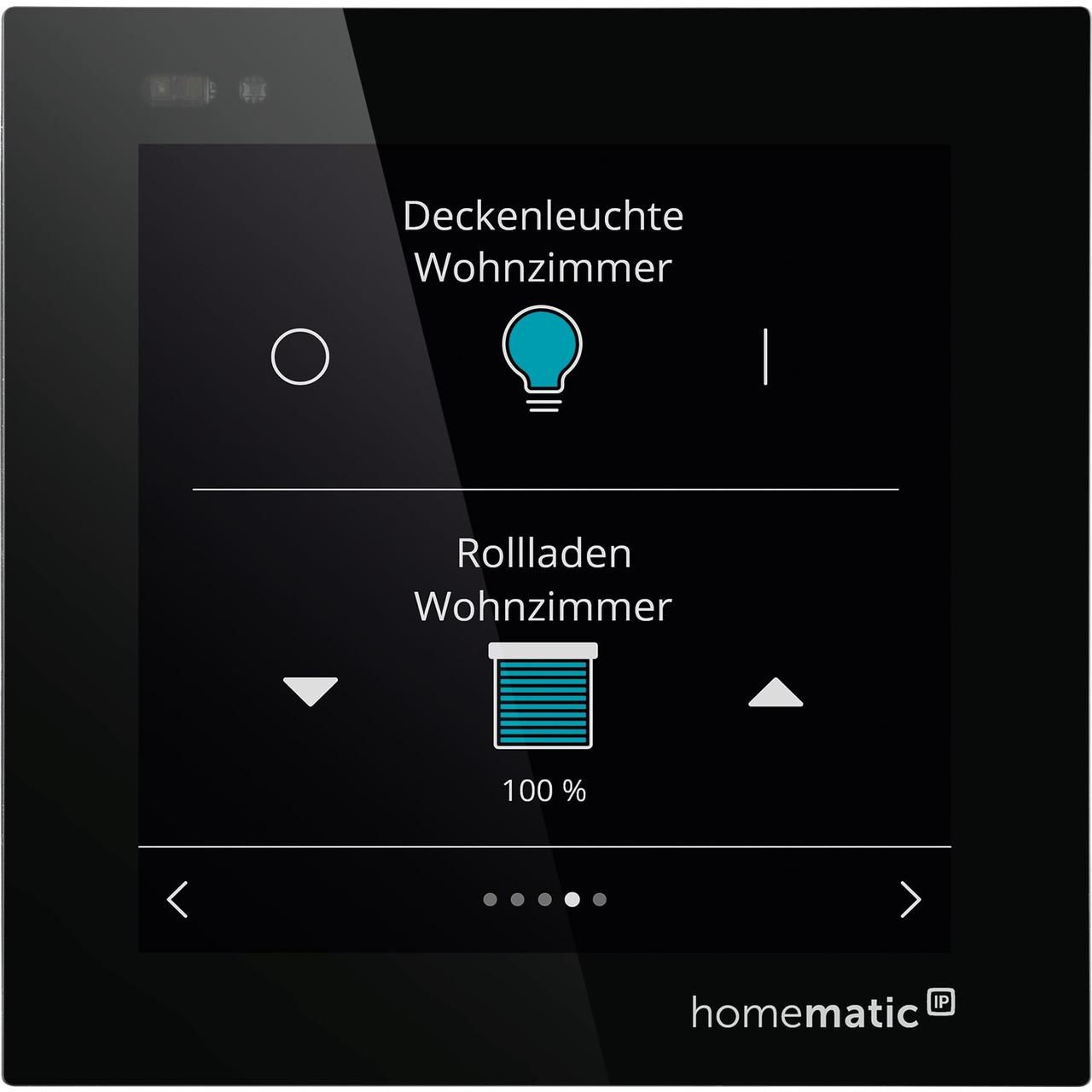 Homematic IP Wired Smart Home Glasdisplay HmIPW-WGD unter Hausautomation