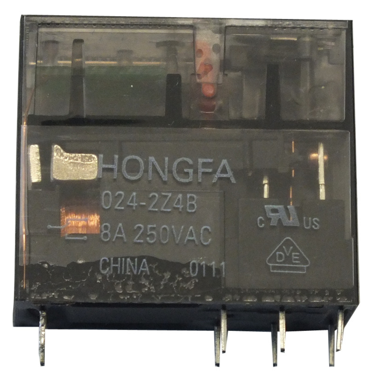 HONGFA Relais- 24 V- 2 ffner-Schliesser- HF115FP-024-2Z4B unter Komponenten