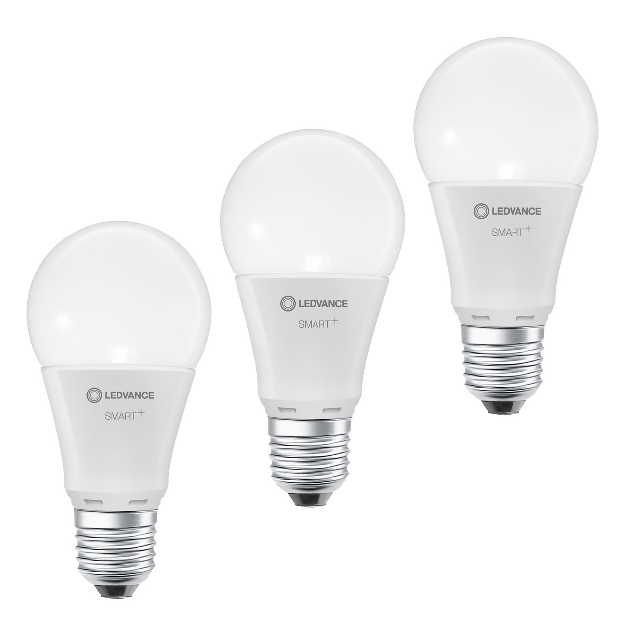 LEDVANCE 3er-Set SMART+ WiFi 9-5-W-LED-Lampe A75- E27- 1055 lm- Tunable White- dimmbar- Alexa- App unter Beleuchtung