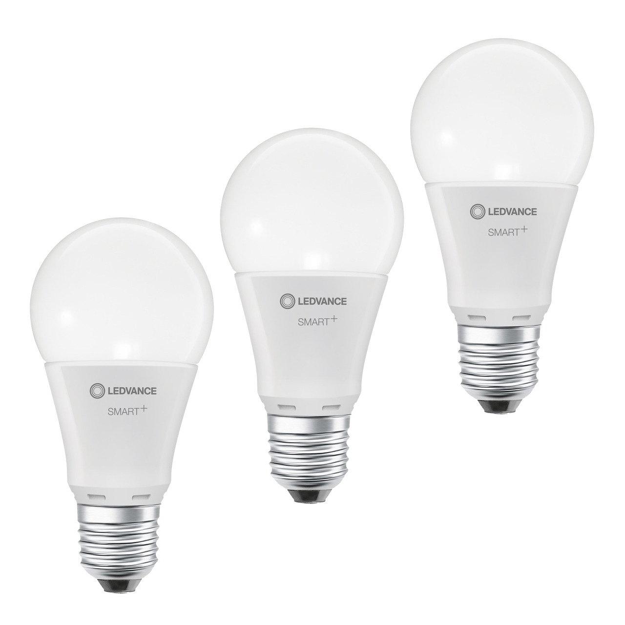 LEDVANCE 3er-Set SMART+ WiFi 9-W-LED-Lampe A60- E27- 806 lm- Tunable White- dimmbar- Alexa- App