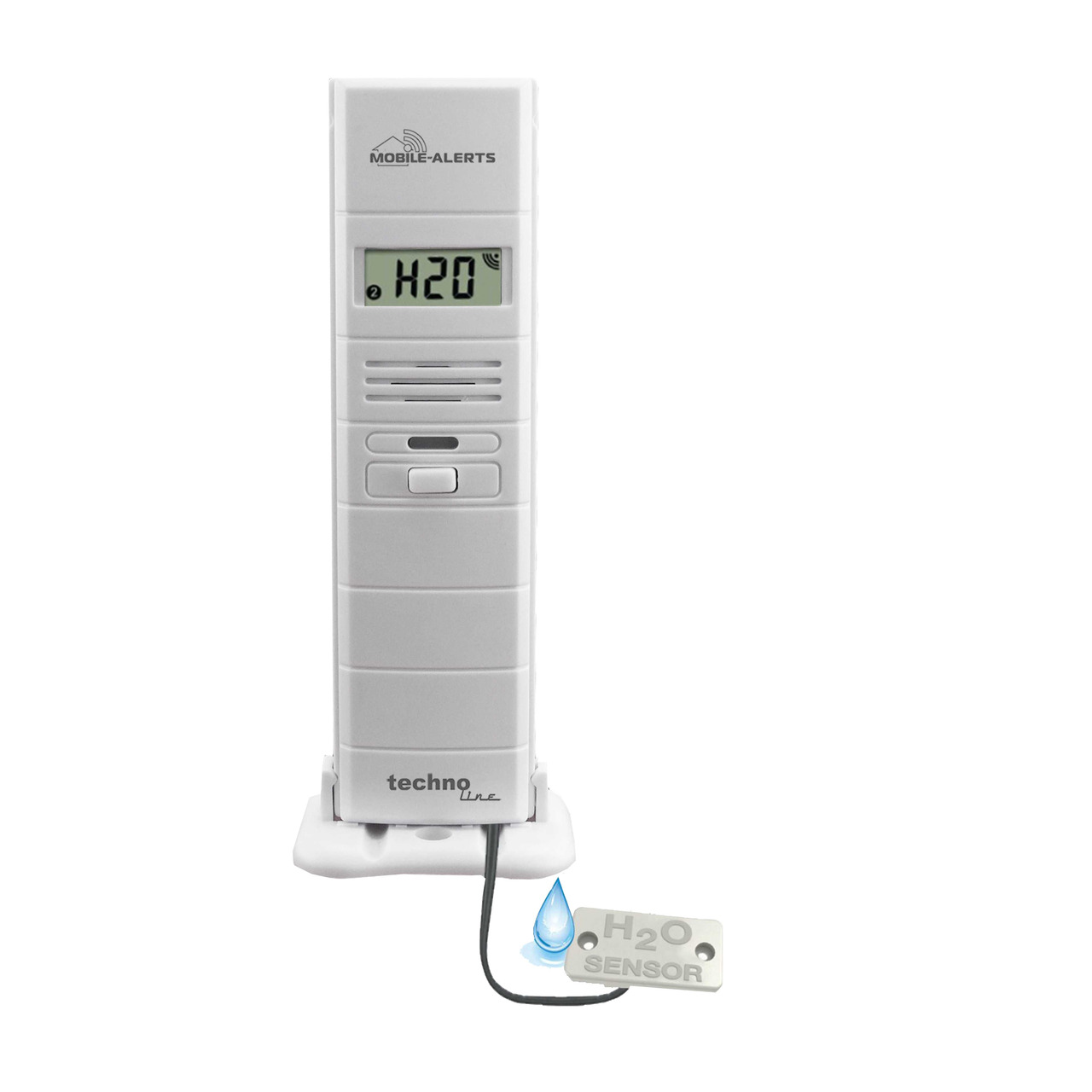 Mobile Alerts Thermo-Hygrosensor MA10350 mit zustzlichem Wasserdetektor