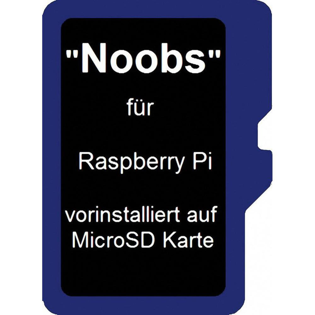 Noobs Betriebssystem fr Raspberry Pi (fr Pi 4 Model B und abwrtskomp-) auf 32 GB micro-SD Karte unter Baustze
