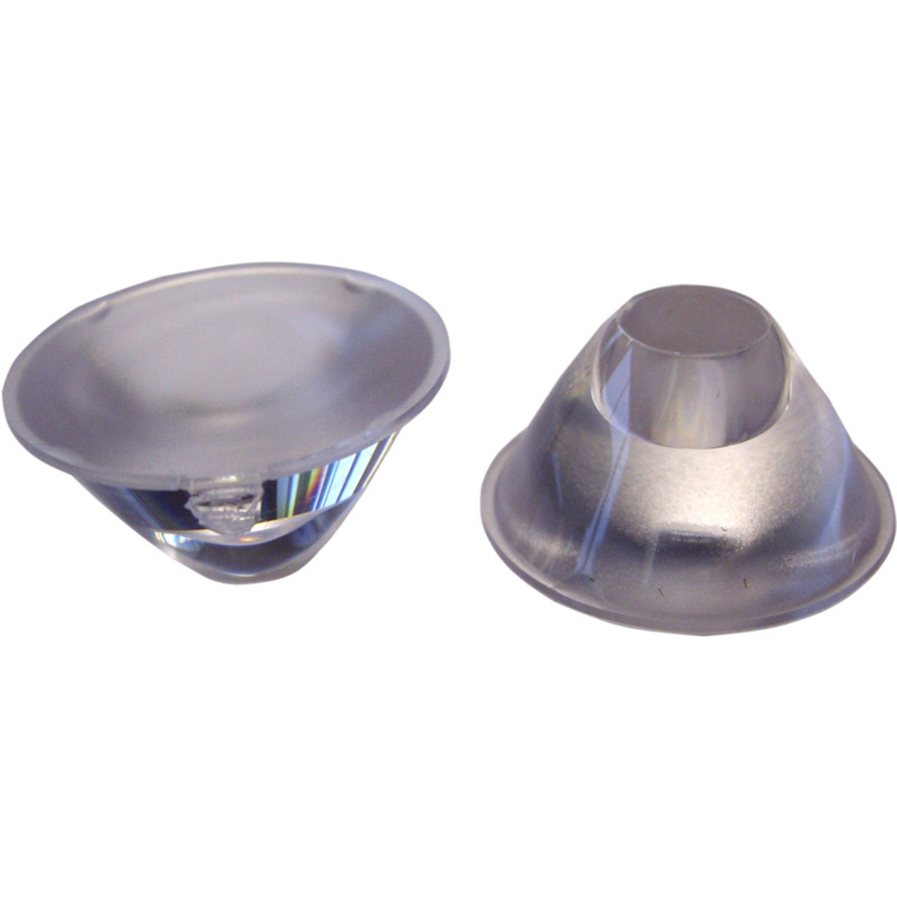 Optik fr P7-LED-2-Elliptical- Abstrahlwinkel 45 x 15- Durchmesser 30 mm