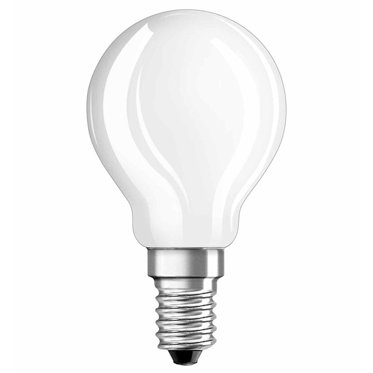 OSRAM LED RETRO Glass Bulb 4-W-Filament-LED-Tropfenlampe- E14- matt