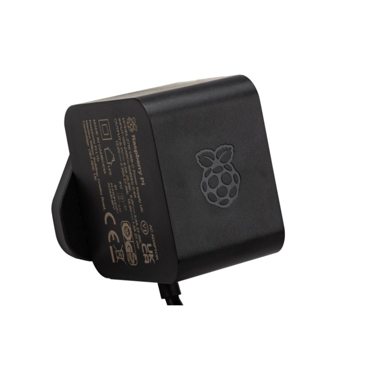 Raspberry Pi USB-C-Netzteil- 27 W- schwarz