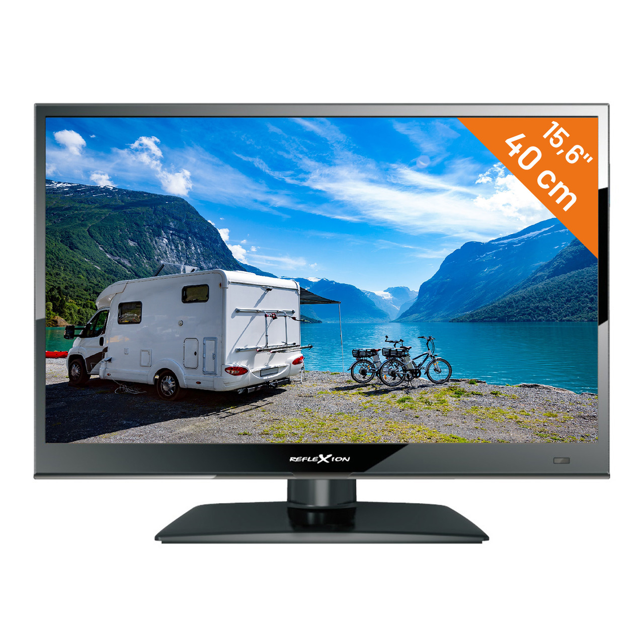 Reflexion 12-24-V-LED-TV LEDW160- 40 cm (15-6)- DVB-S-S2-C-T-T2- Full-HD- Camping