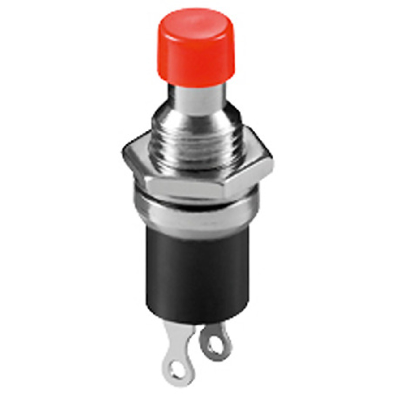 Schliesser- Mini-Drucktaster- 1-polig- rot unter Komponenten