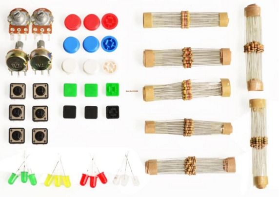 Starter Kit elektronischer Bauteile fr Arduino