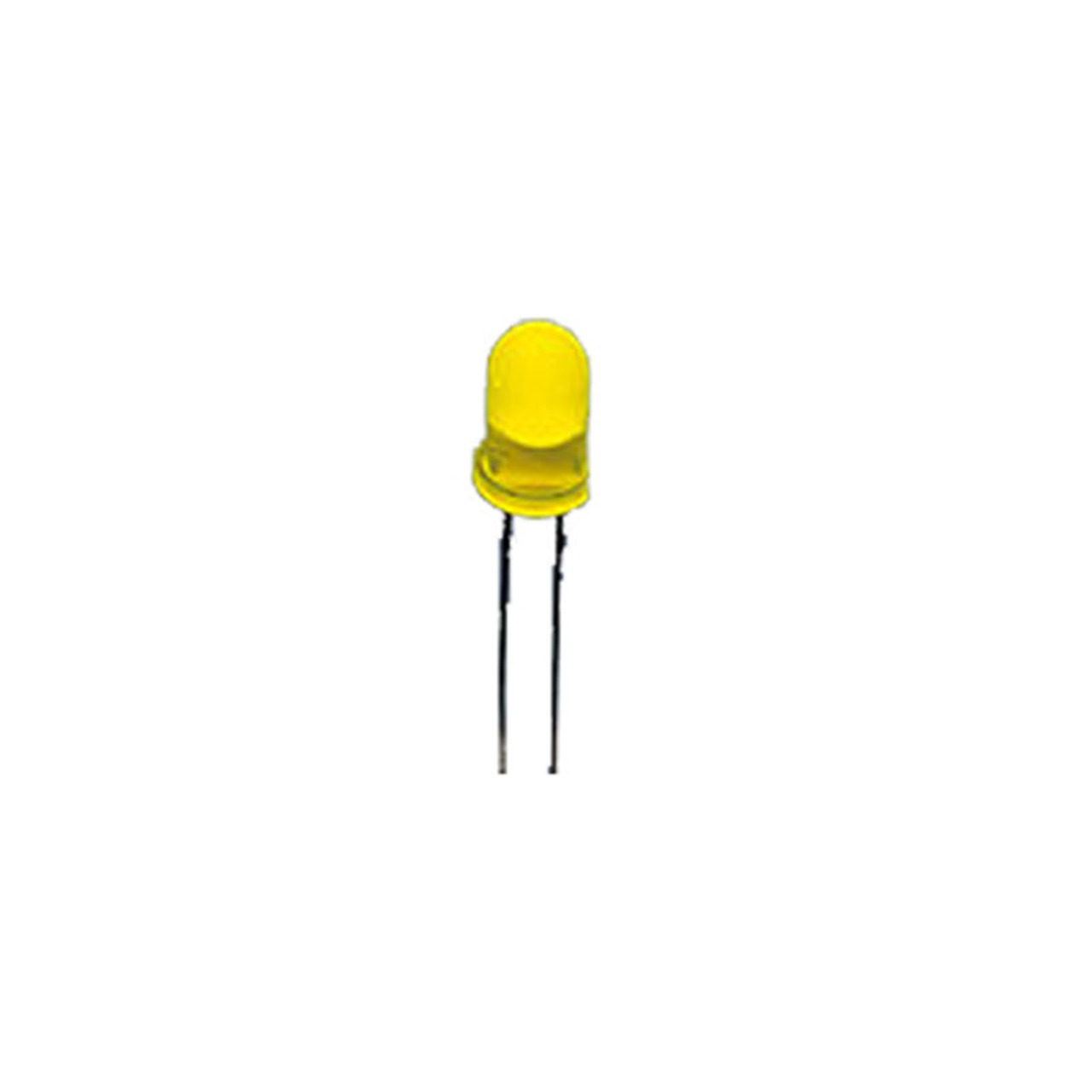 Superhelle 5 mm LED- Gelb-Orange- 14-080 mcd- 10er-Pack