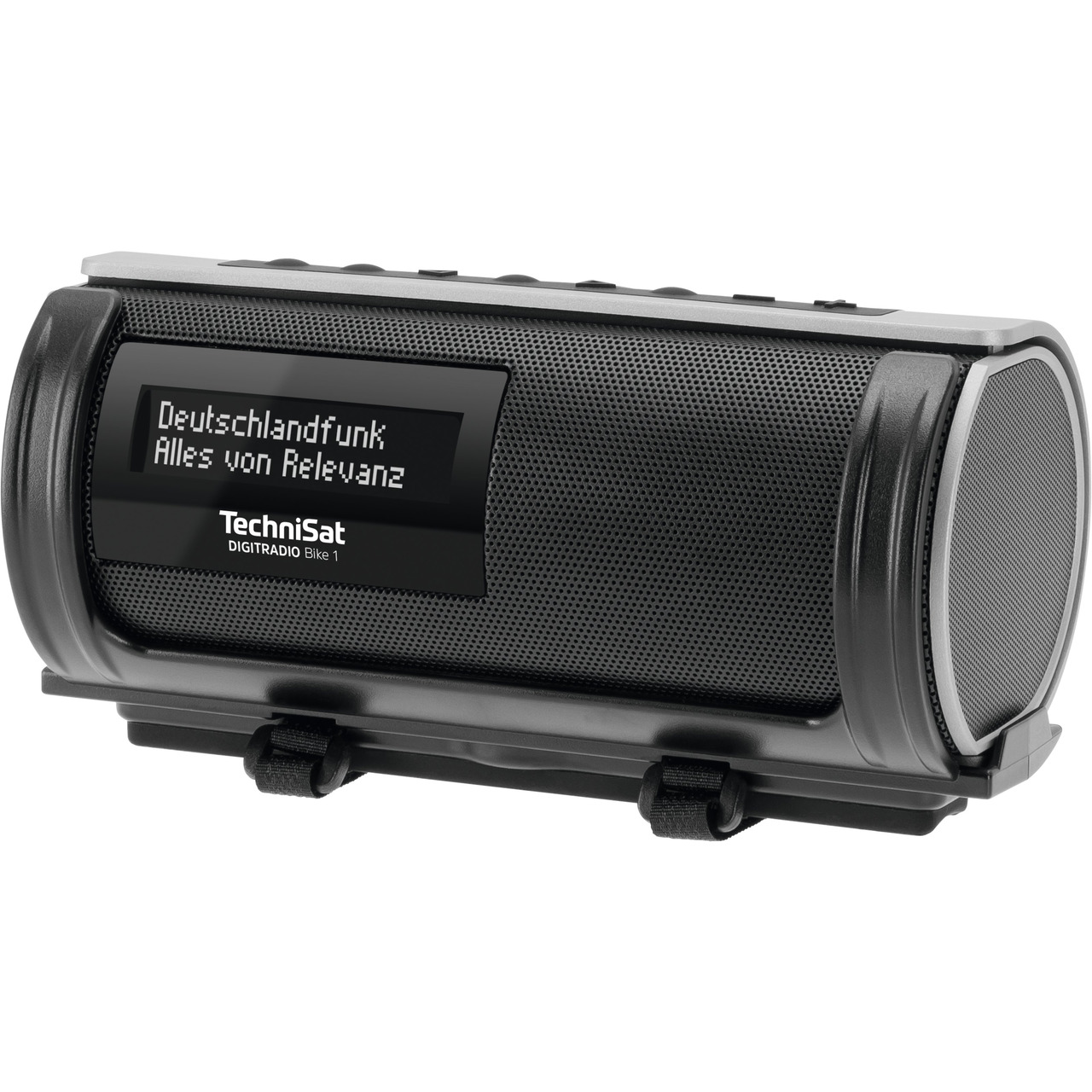 TechniSat Digitalradio - Bluetooth-Lautsprecher DigitRadio Bike 1- fr Fahrrder- Akku- DAB+-UKW