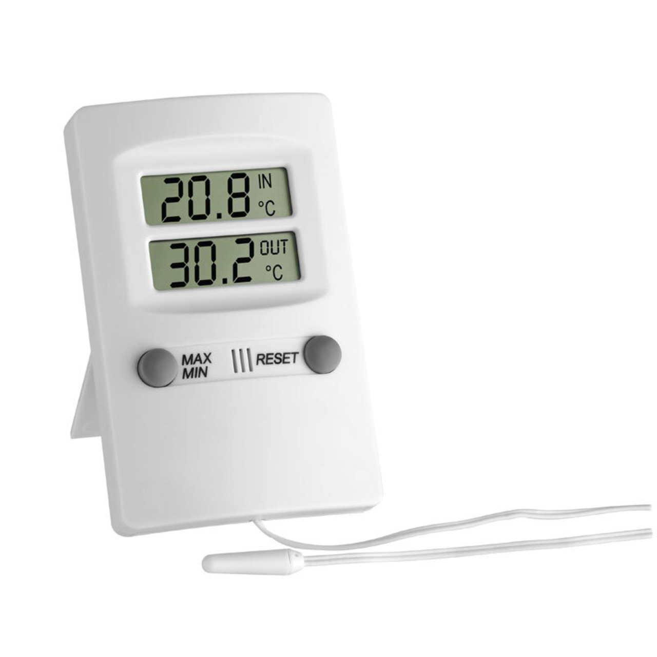 TFA Elektronisches Minima-Maxima-Thermometer- weiss unter Klima - Wetter - Umwelt