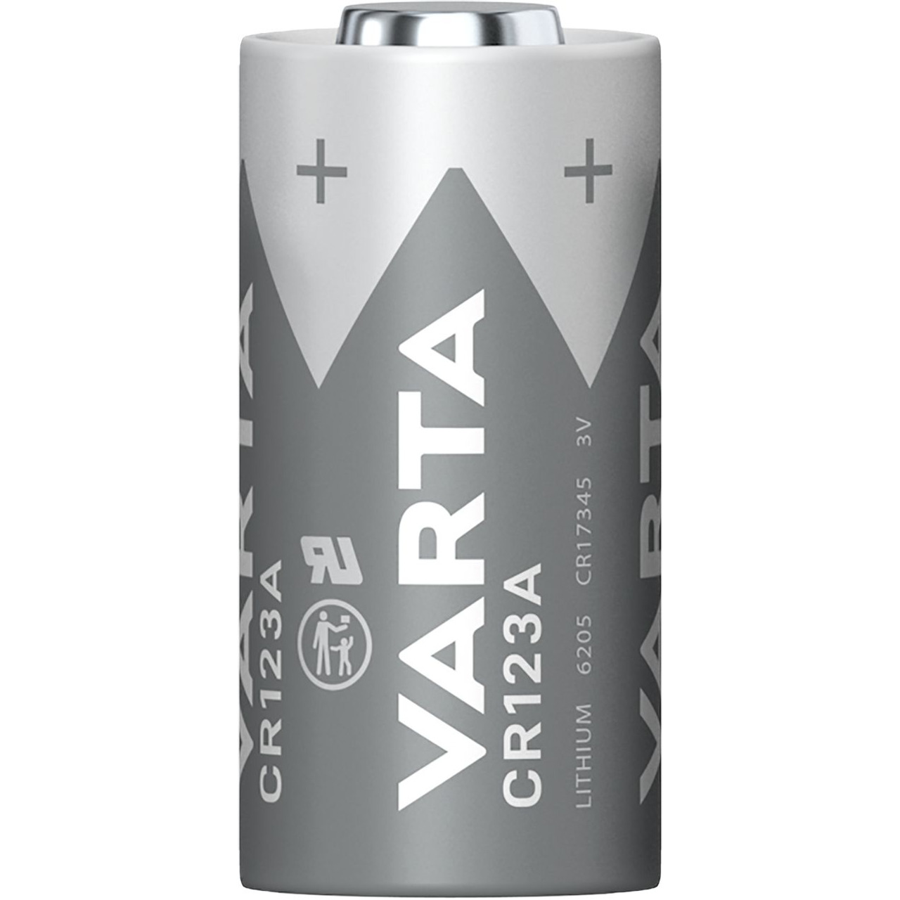 VARTA 2er-Set Professional Lithium Batterie CR123A- 1600 mAh- 3 V unter Stromversorgung